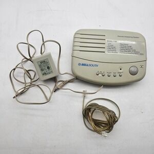 Vintage BellSouth 1129 Analog Answering Machine Remote System Adapter See VIDEO